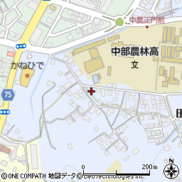沖縄県うるま市田場1551周辺の地図