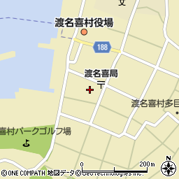 沖縄県島尻郡渡名喜村1986周辺の地図