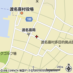 沖縄県島尻郡渡名喜村1966周辺の地図