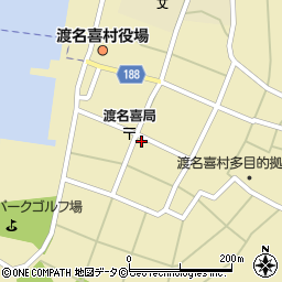 沖縄県島尻郡渡名喜村1978周辺の地図