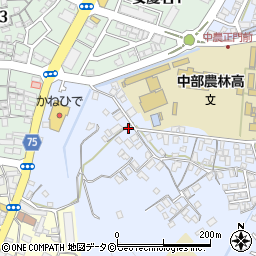 沖縄県うるま市田場1518周辺の地図