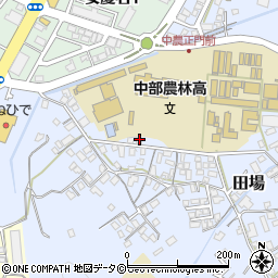 沖縄県うるま市田場1573周辺の地図