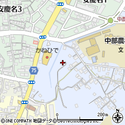 沖縄県うるま市田場1454周辺の地図