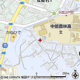 沖縄県うるま市田場1552周辺の地図