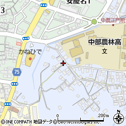 沖縄県うるま市田場1515周辺の地図
