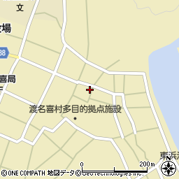 沖縄県島尻郡渡名喜村1836周辺の地図