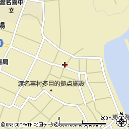 沖縄県島尻郡渡名喜村1837周辺の地図