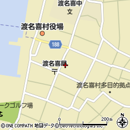 沖縄県島尻郡渡名喜村1922周辺の地図