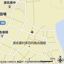沖縄県島尻郡渡名喜村1839周辺の地図