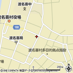 沖縄県島尻郡渡名喜村1889周辺の地図
