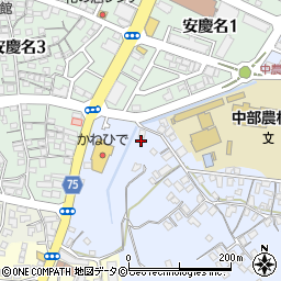 沖縄県うるま市田場1455周辺の地図