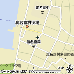 沖縄県島尻郡渡名喜村1913周辺の地図