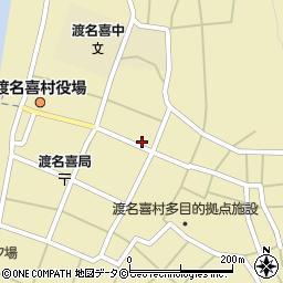 沖縄県島尻郡渡名喜村1890周辺の地図