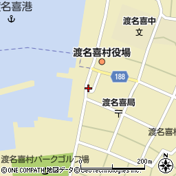 渡名喜診療所周辺の地図
