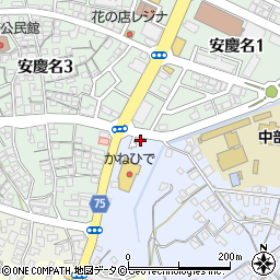 沖縄県うるま市田場1231-1周辺の地図