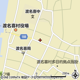 沖縄県島尻郡渡名喜村1892周辺の地図