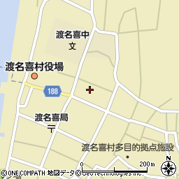 沖縄県島尻郡渡名喜村1868周辺の地図