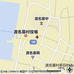 沖縄県島尻郡渡名喜村1865-1周辺の地図