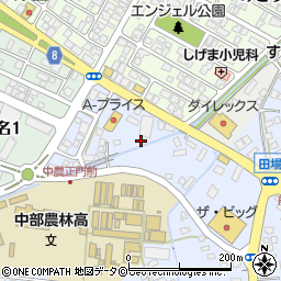沖縄県うるま市田場2001周辺の地図