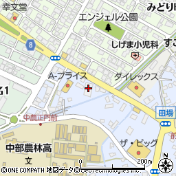 沖縄県うるま市田場2000周辺の地図
