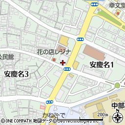 西松屋うるま安慶名店周辺の地図