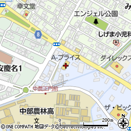 沖縄県うるま市田場2008-1周辺の地図