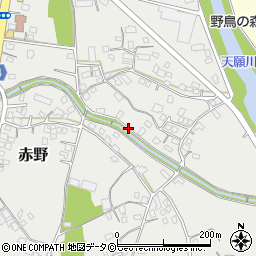 沖縄県うるま市赤野周辺の地図