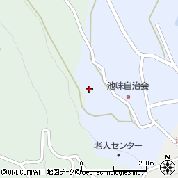 沖縄県うるま市与那城池味周辺の地図