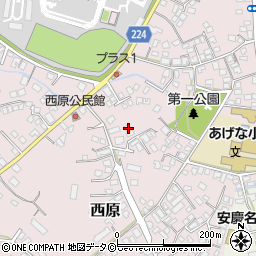 沖縄県うるま市西原448-5周辺の地図