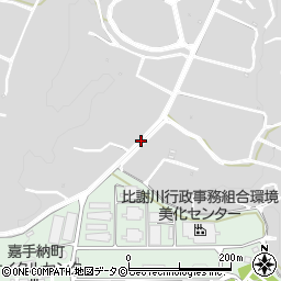 沖縄県中頭郡嘉手納町久得周辺の地図