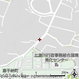 沖縄県嘉手納町（中頭郡）久得周辺の地図