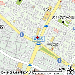 京都ほぐし堂・安慶名店周辺の地図