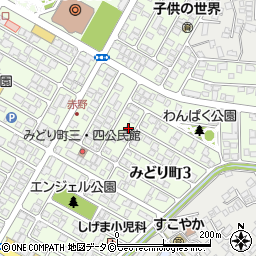 具志川バプテスト教会周辺の地図