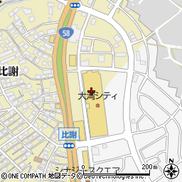 大阪王将 大湾シティ店周辺の地図