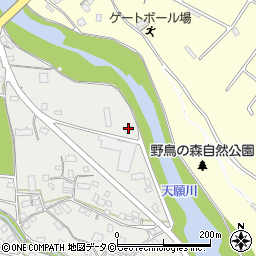 りゅうせき商事てぃーだ周辺の地図