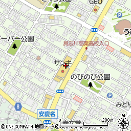 焼肉 五苑 うるま店周辺の地図