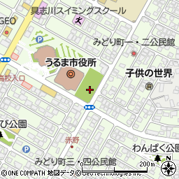 市民広場周辺の地図
