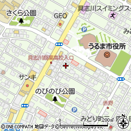 有限会社天願薬局周辺の地図