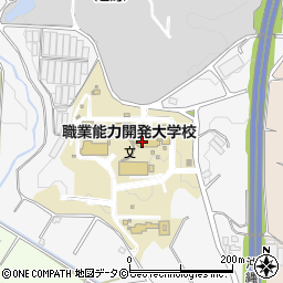 沖縄ポリテクカレッジ周辺の地図