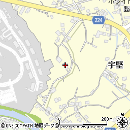 沖縄県うるま市宇堅167周辺の地図