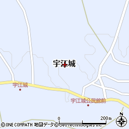 沖縄県島尻郡久米島町宇江城周辺の地図