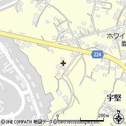 沖縄県うるま市宇堅256-2周辺の地図