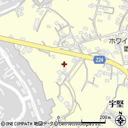 沖縄県うるま市宇堅256-4周辺の地図