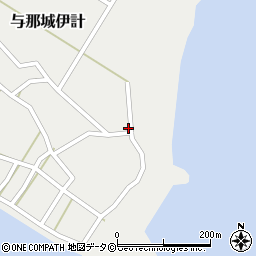 沖縄県うるま市与那城伊計3721周辺の地図
