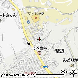 仲村渠アパート周辺の地図