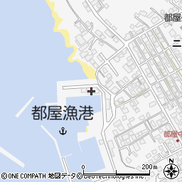 読谷村漁業協同組合　都屋の港・いゆの店周辺の地図