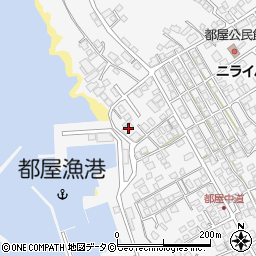 沖縄県中頭郡読谷村都屋8周辺の地図