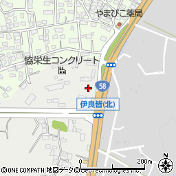 株式会社本部砕石読谷営業所周辺の地図