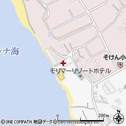 沖縄県中頭郡読谷村都屋42周辺の地図