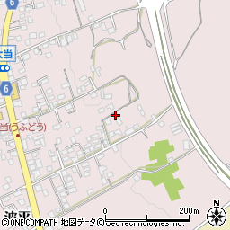 沖縄県中頭郡読谷村波平1931-2周辺の地図